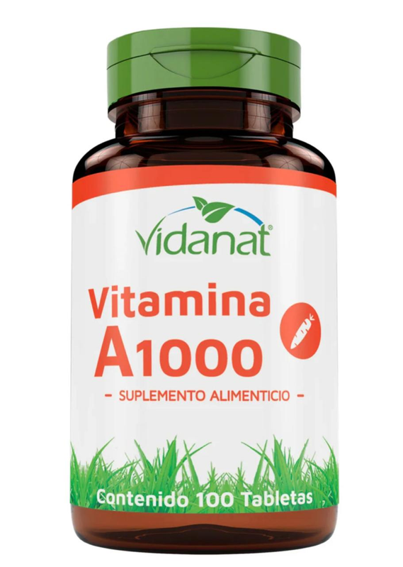VITAMINA A 1000 100 TAB VIDANAT
