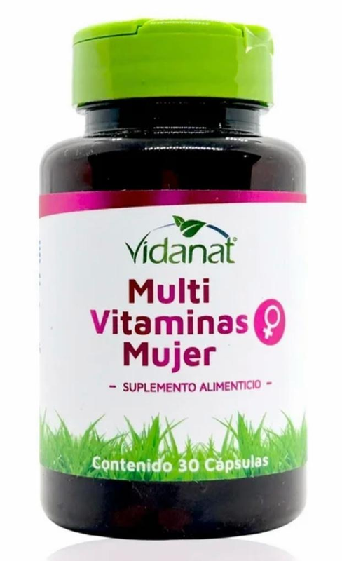 MULTIVITAMINICO MUJER 30 CAP VIDANAT