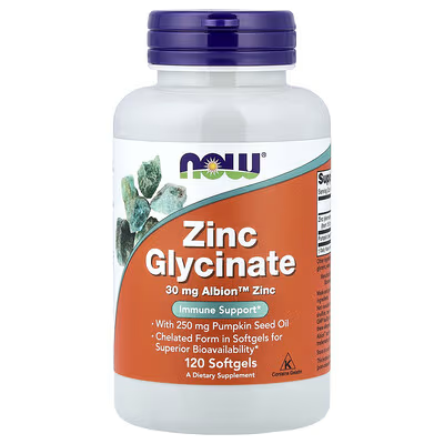 ZINC GLYCINATE 30MG 120 SGLES