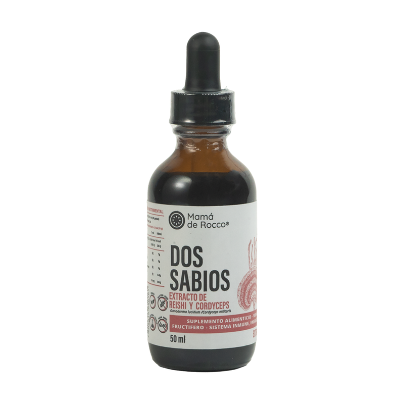 DOS SABIOS 50ML EXTRACTO DE CORDYCEPS Y REISHI